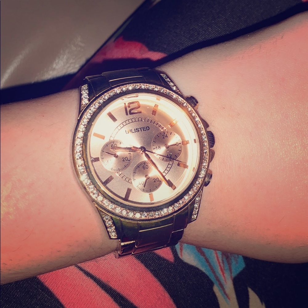 Kenneth Cole rose gold watch